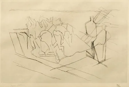 Gravura Villon - La Faucheuse