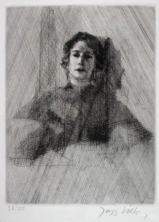 Gravura Villon - Mademoiselle Bea