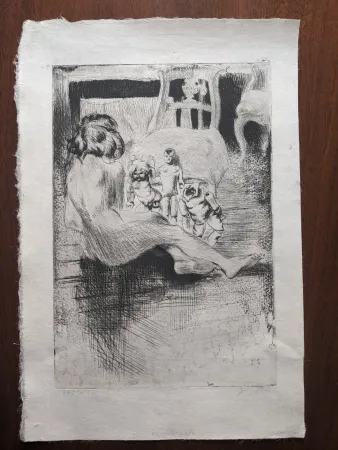 Água-Forte E Água-Tinta Villon - Minne aux Poupées