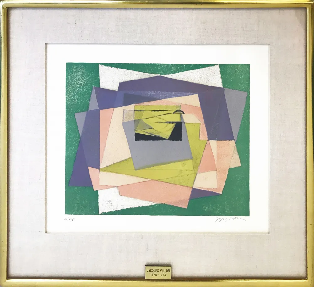 Litografia Villon - PAPIERS