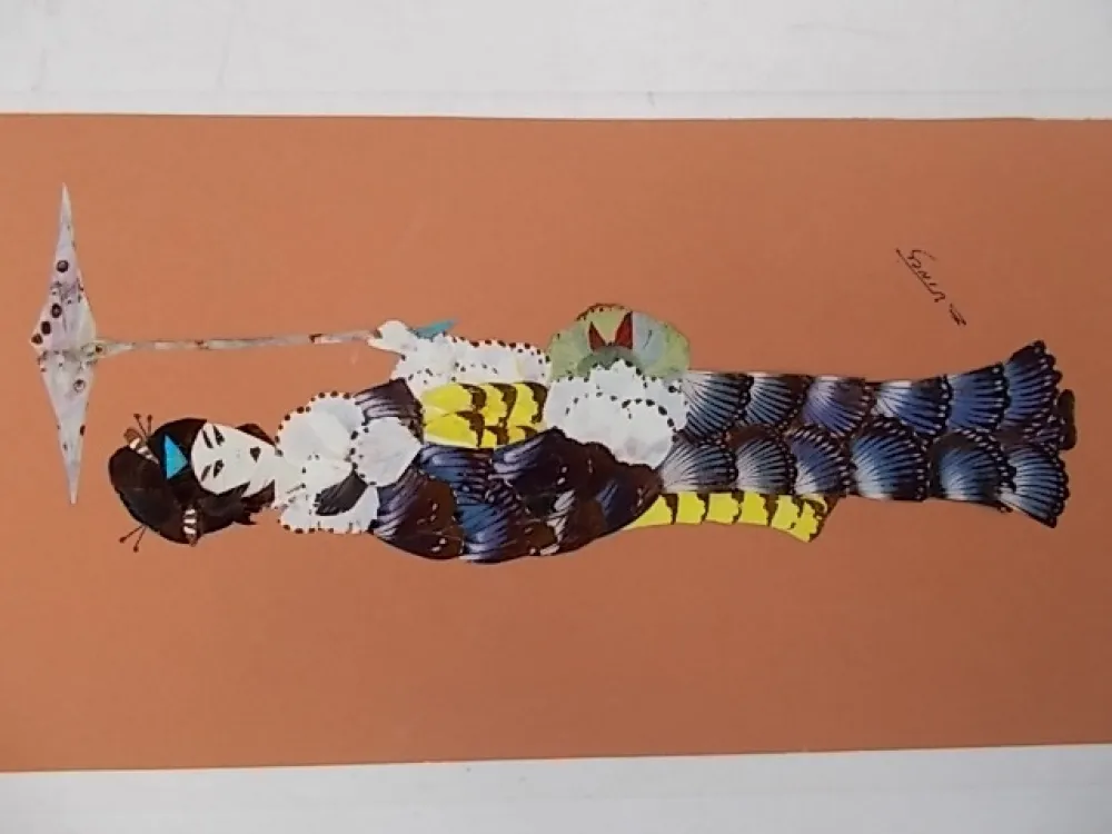 Múltiplo Vinci - Femme en Kimono