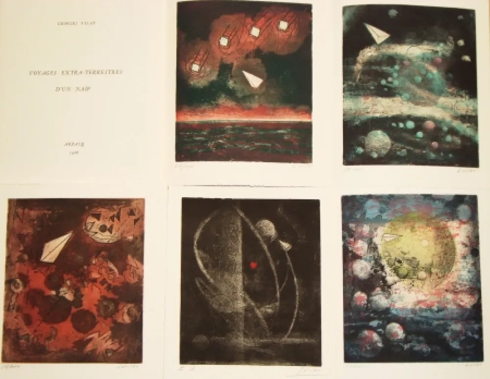 Livro Ilustrado Visat - Voyages extra-terrestres d'un naïf