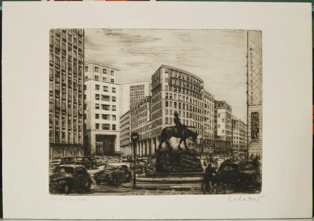 Água-Forte Vitale - Piazza Missori - Milano