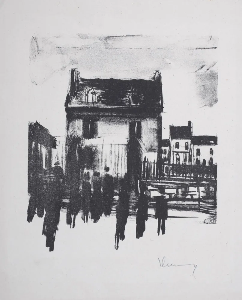 Litografia Vlaminck - Le Diable au corps, 1926