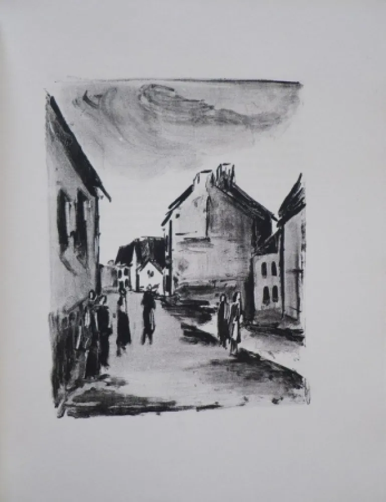 Livro Ilustrado Vlaminck - Mont-Cinère.  Lithographies de Vlaminck.