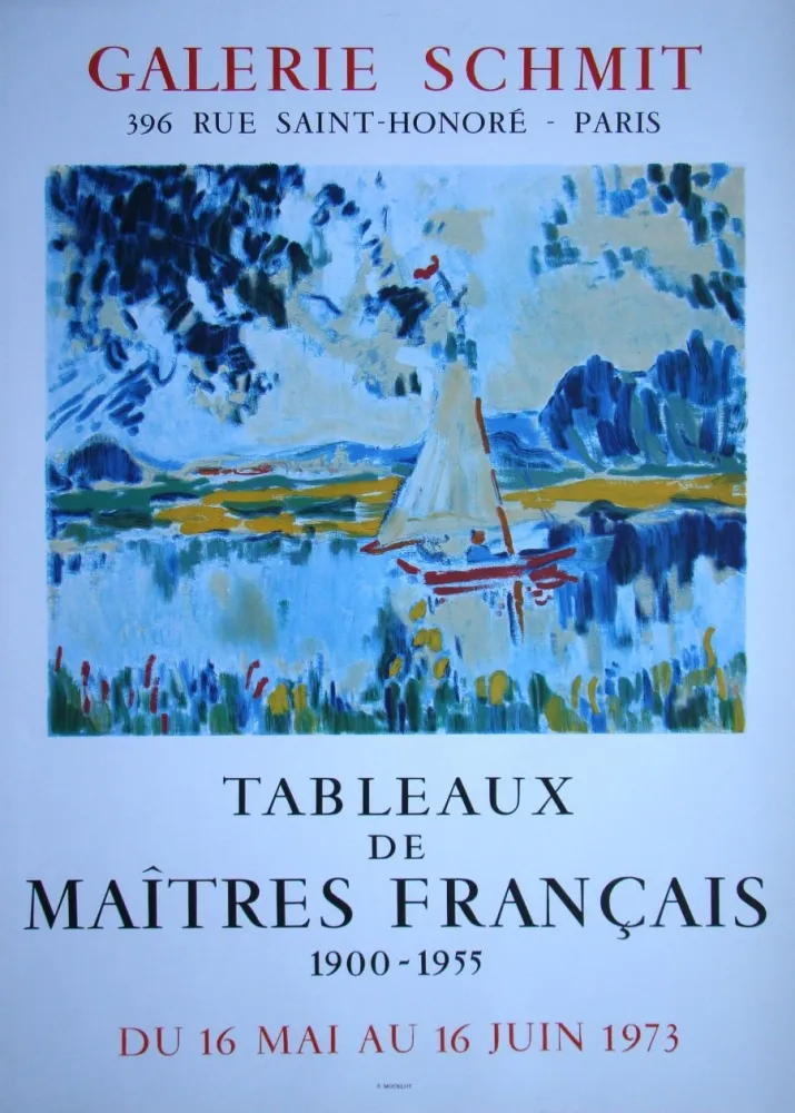 Cartaz Vlaminck - Tableaux de Maîtres Français