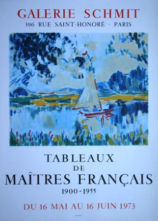 Cartaz Vlaminck - Tableaux de Maîtres Français