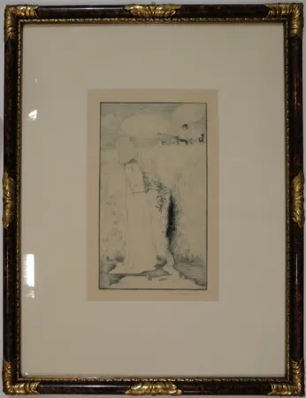 Água-Forte Vogeler - Am Quell