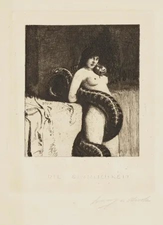 Água-Forte Von Stuck - Die Sinnlichkeit