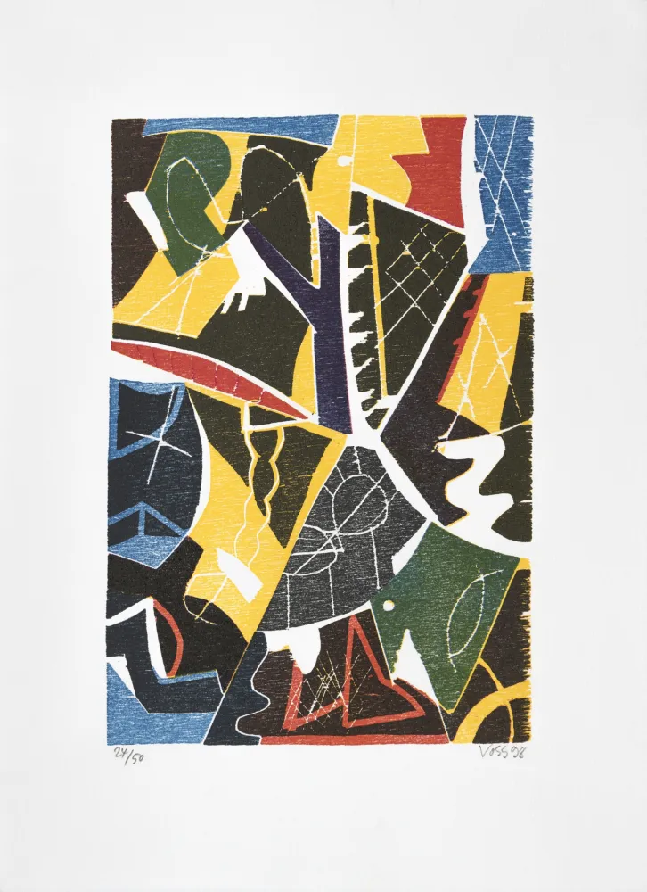 Xilogravura Voss - Aus den Fugen