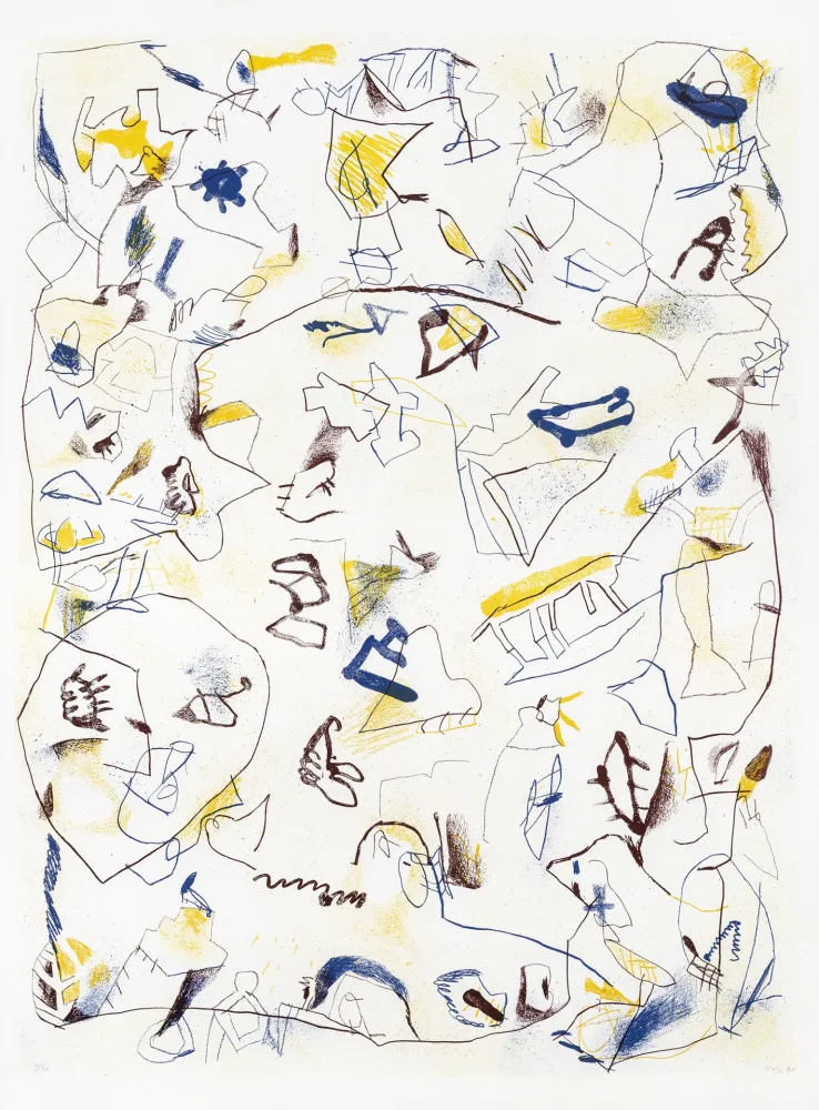 Xilogravura Voss - Train de vie