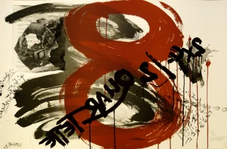 Litografia Vostell - Sans titre 3