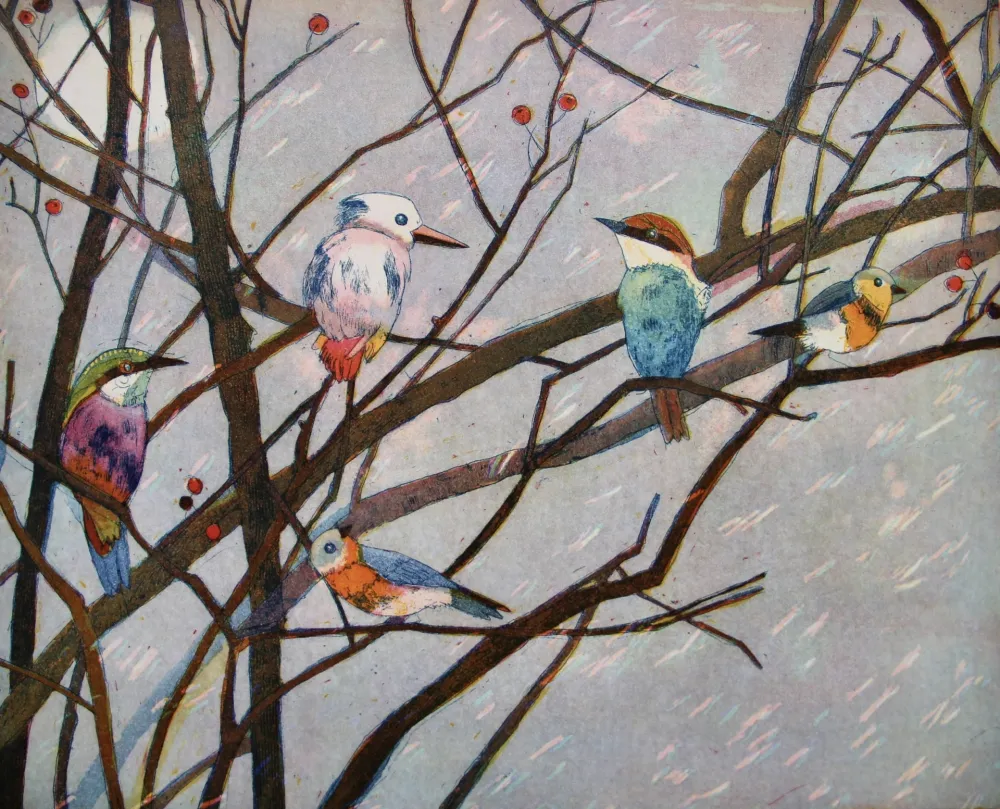 Água-Tinta Votteler - Im Regenbaum