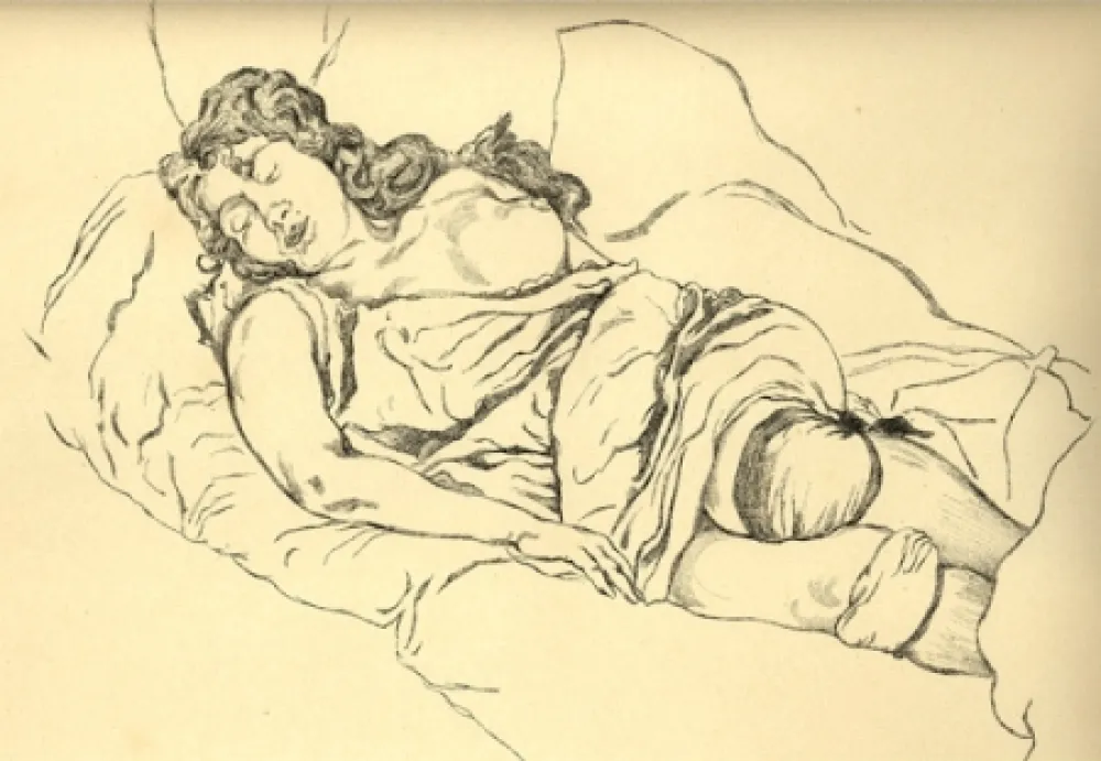 Livro Ilustrado Vrieslander - Schlafende Frauen / Sleeping Women