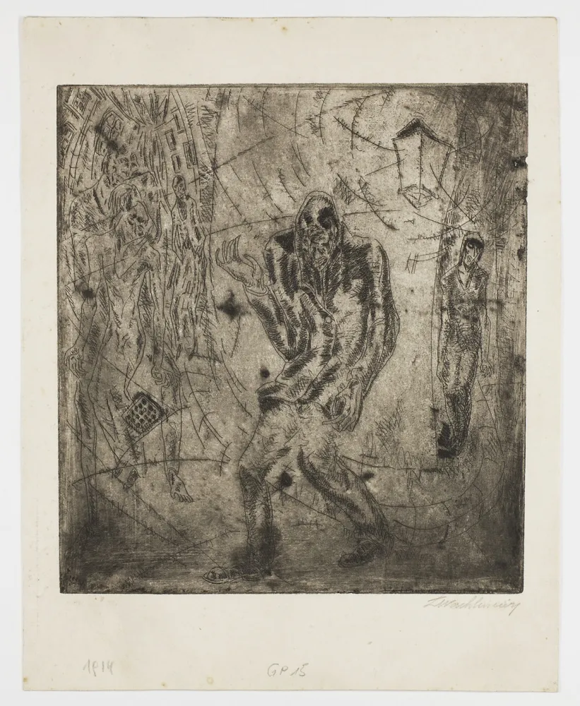 Gravura Wach - Haschisch III (Hashish III)