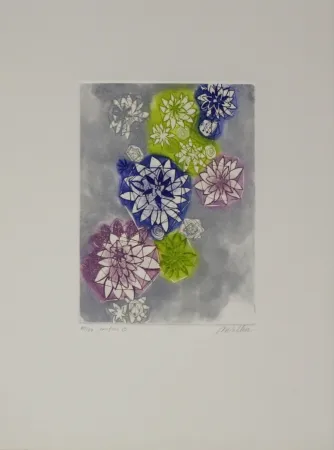 Água-Forte E Água-Tinta Walker - Cactus B