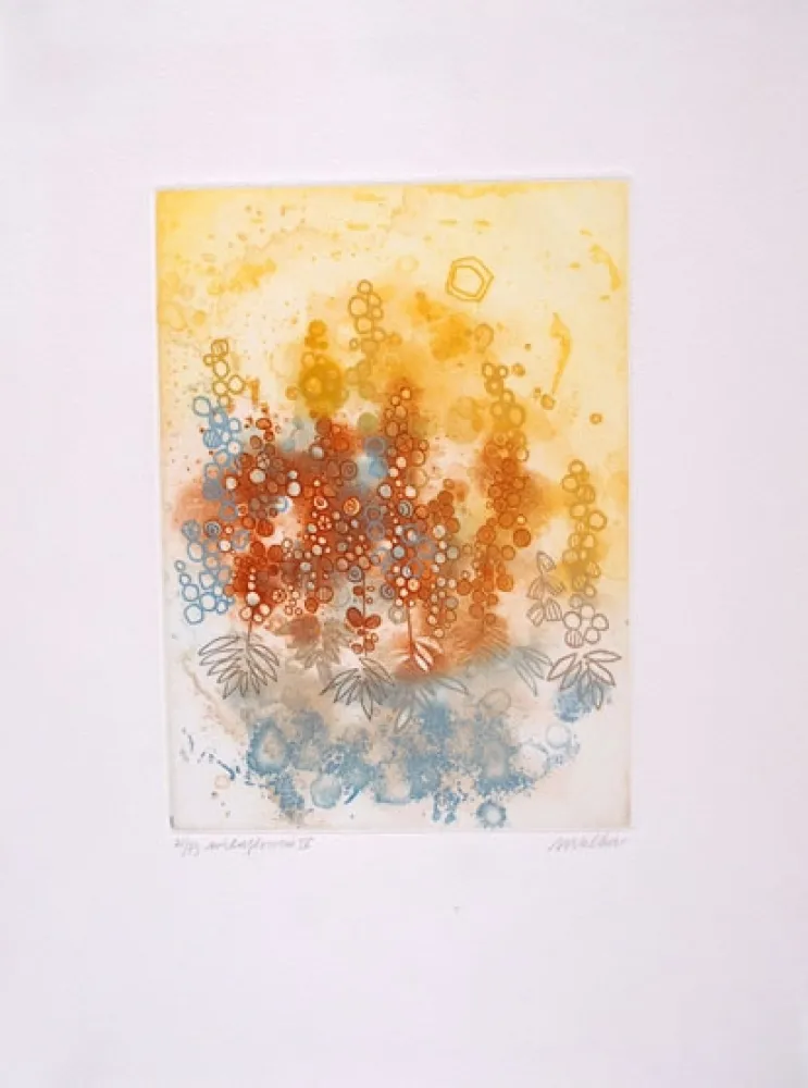 Água-Forte Walker - Midi flowers IV