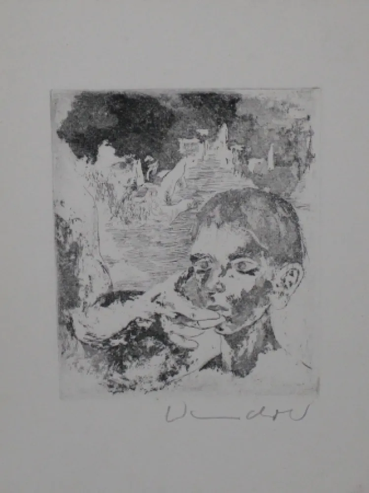 Água-Forte E Água-Tinta Wandrer - Fürsorglicher Vater