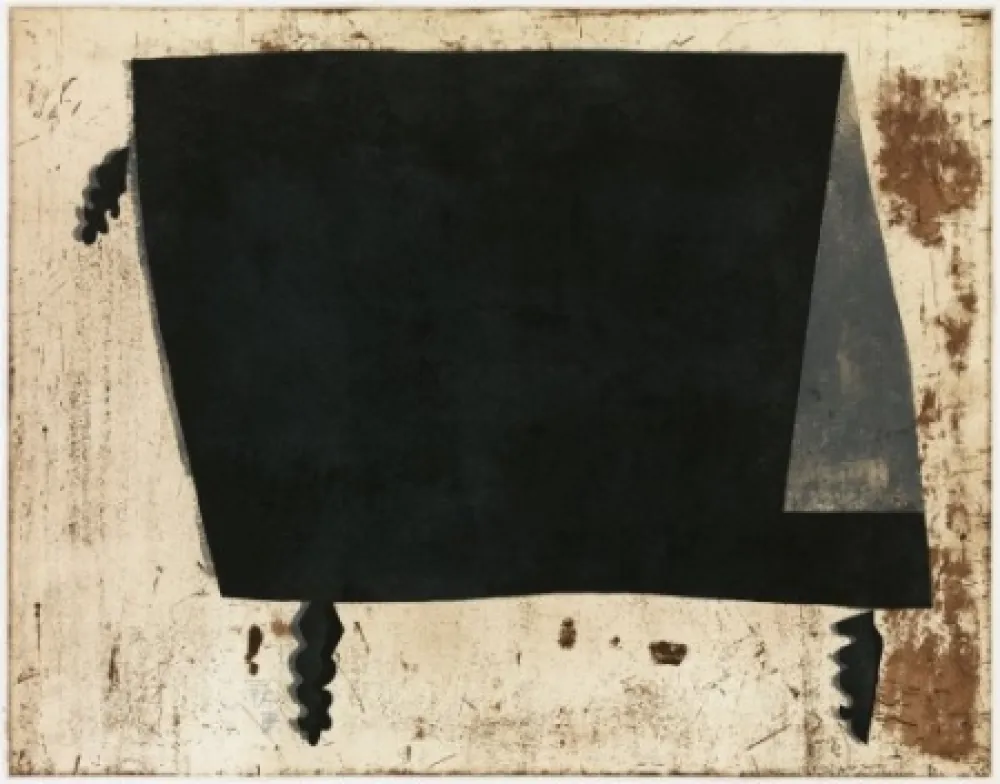 Água-Forte E Água-Tinta Wang - Moon Light on the Table