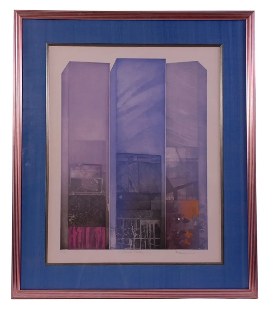 Água-Forte Ware - Shaped Triptych II