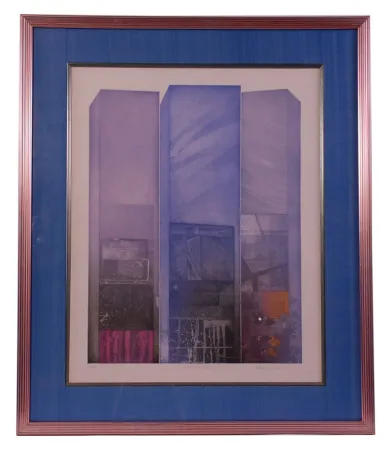 Água-Forte Ware - Shaped Triptych II