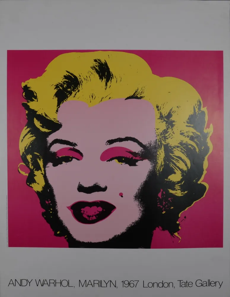 Litografia Warhol (After) - Andy Warhol, Marilyn, 1967 – London, Tate Gallery, 1987