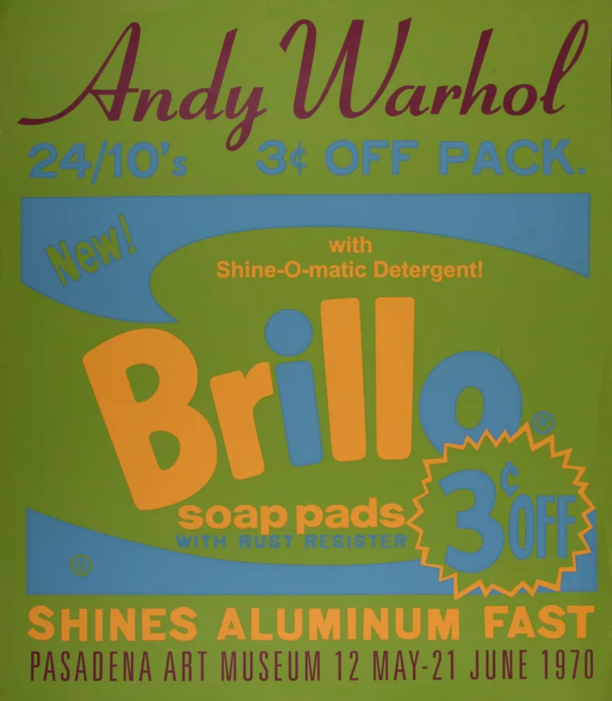 Serigrafia Warhol (After) - Brillo, c. 1970