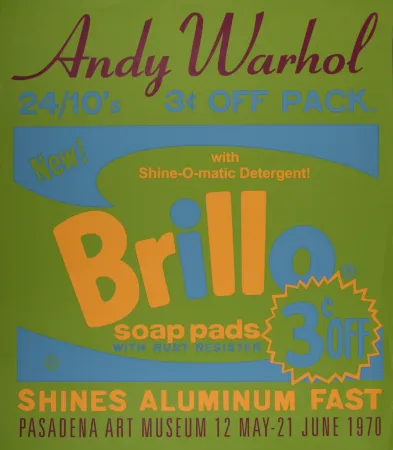 Serigrafia Warhol (After) - Brillo, c. 1970