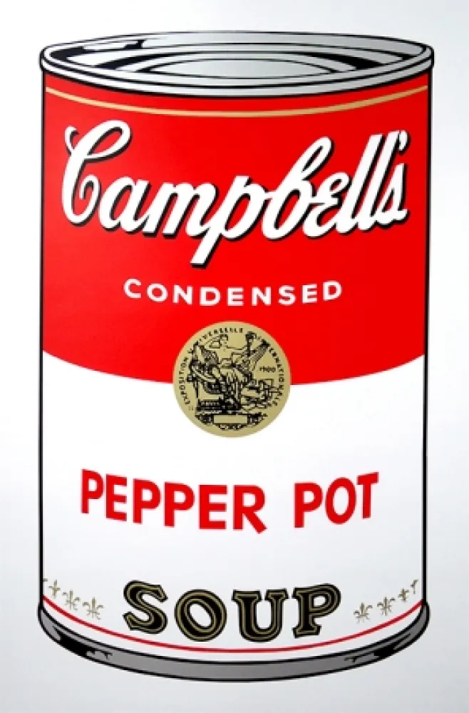 Serigrafia Warhol (After) - Campbell's Soup - Pepper Pot