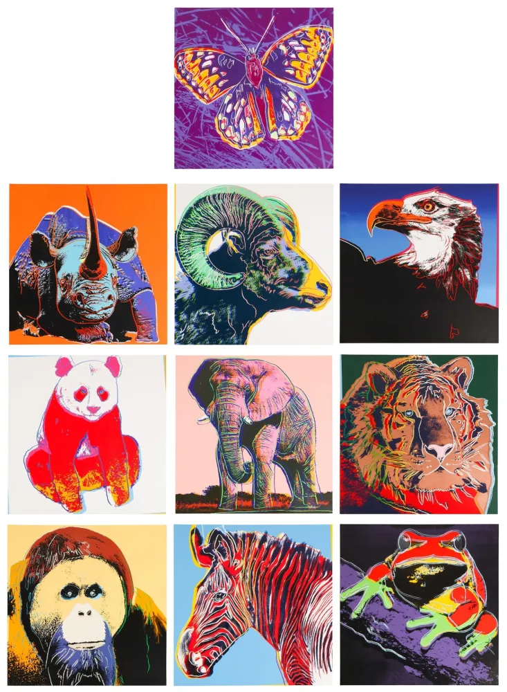 Litografia Warhol (After) - Endangered Species