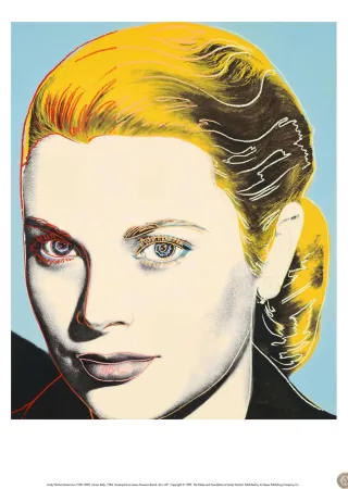 Serigrafia Warhol (After) - Grace Kelly