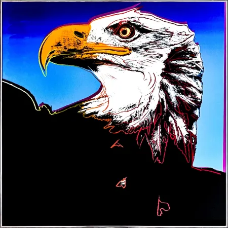Serigrafia Warhol - Bald Eagle