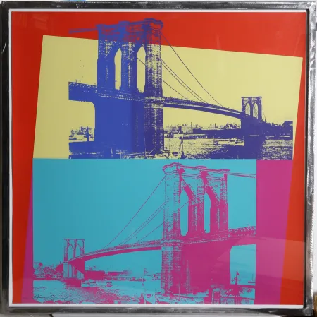 Serigrafia Warhol - Brooklyn Bridge