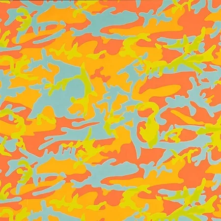 Serigrafia Warhol - Camouflage 413 by Andy Warhol