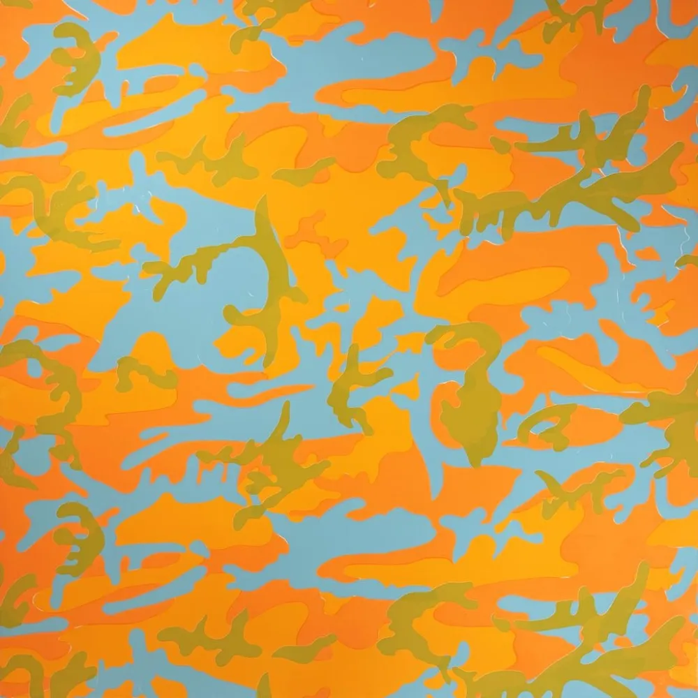 Serigrafia Warhol - Camouflage, II.413