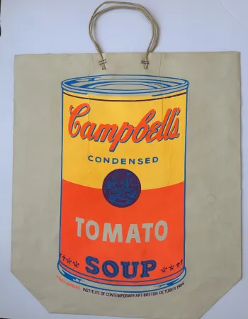 Serigrafia Warhol - Campbell Soup Can (Tomato)