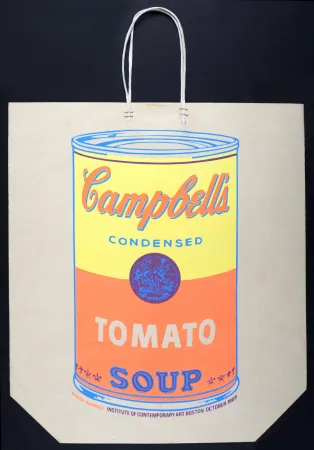 Serigrafia Warhol - Campbell's Soup Bag, 1966