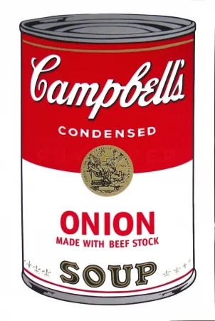 Serigrafia Warhol - Campbell's Soup I: Onion (FS II.47)