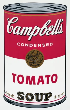 Serigrafia Warhol - Campbell's Soup I: Tomato