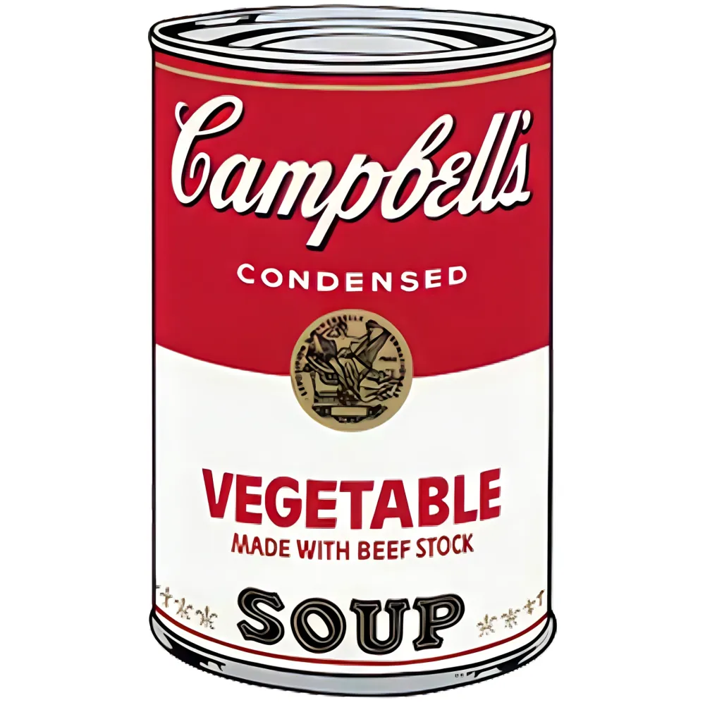 Serigrafia Warhol - Campbell's Soup I: Vegetable (FS II.48)