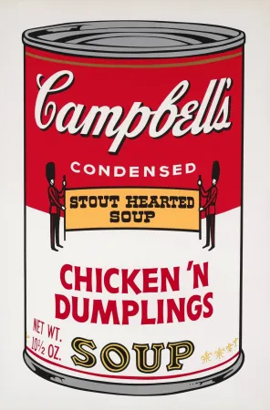 Serigrafia Warhol - Campbells Soup II: Chicken N Dumplings (FS II.58)