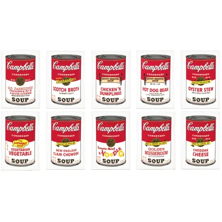 Serigrafia Warhol - Campbell’s Soup II Complete Portfolio