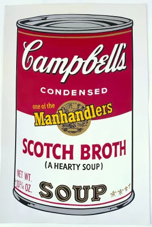 Serigrafia Warhol - Campbell's Soup II: Scotch Broth