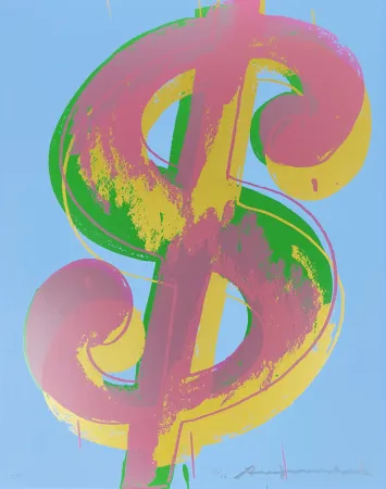 Serigrafia Warhol - Dollar Sign (1) 277