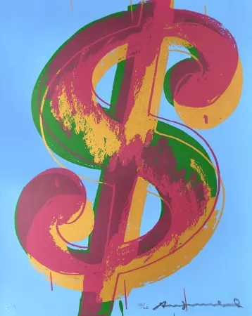 Serigrafia Warhol - Dollar Sign (1) 277
