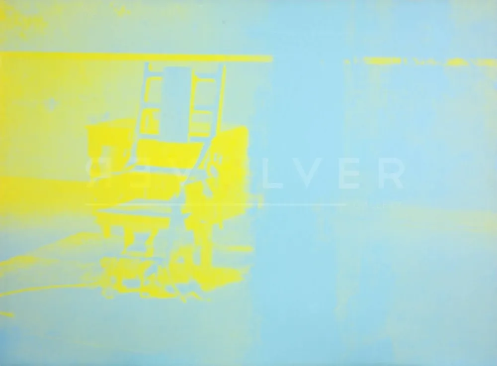Serigrafia Warhol - Electric Chair (FS II.77)