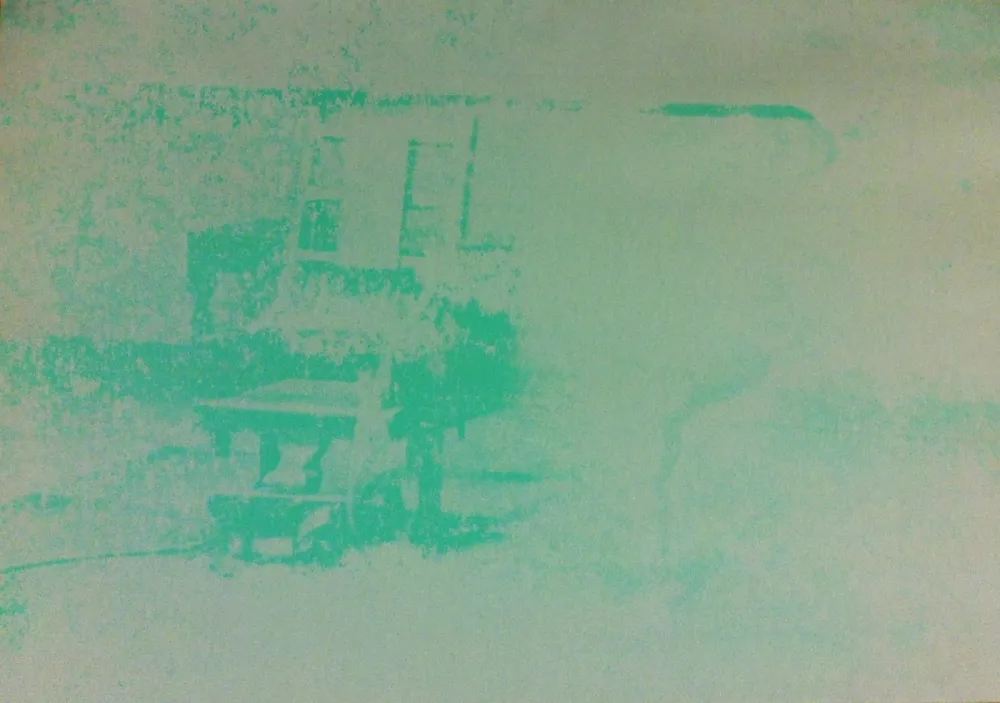 Serigrafia Warhol - Electric Chair (FS II.80)