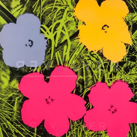 Serigrafia Warhol - Flowers (FS II.73)