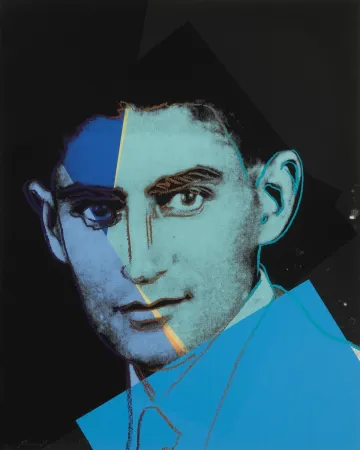 Serigrafia Warhol -  Franz Kafka