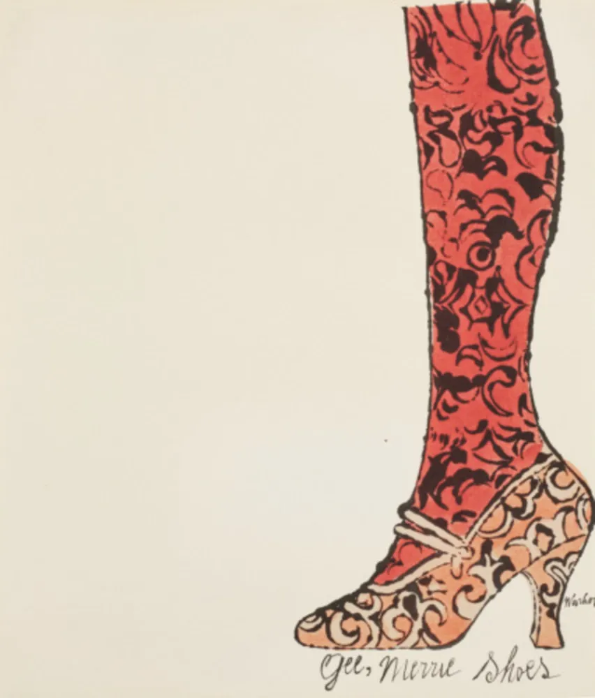 Múltiplo Warhol - Gee, Merrie Shoes